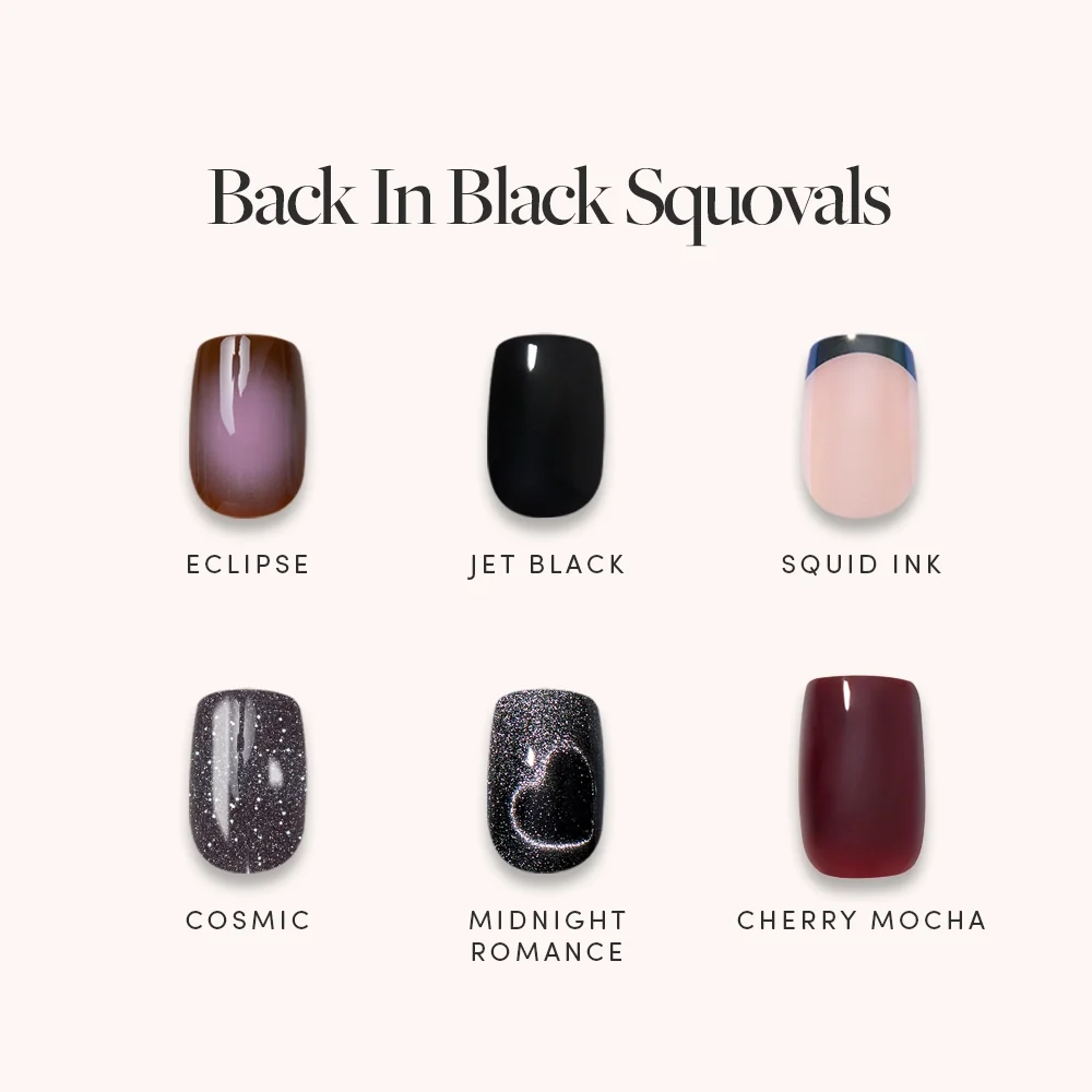 Back in Black Squovals