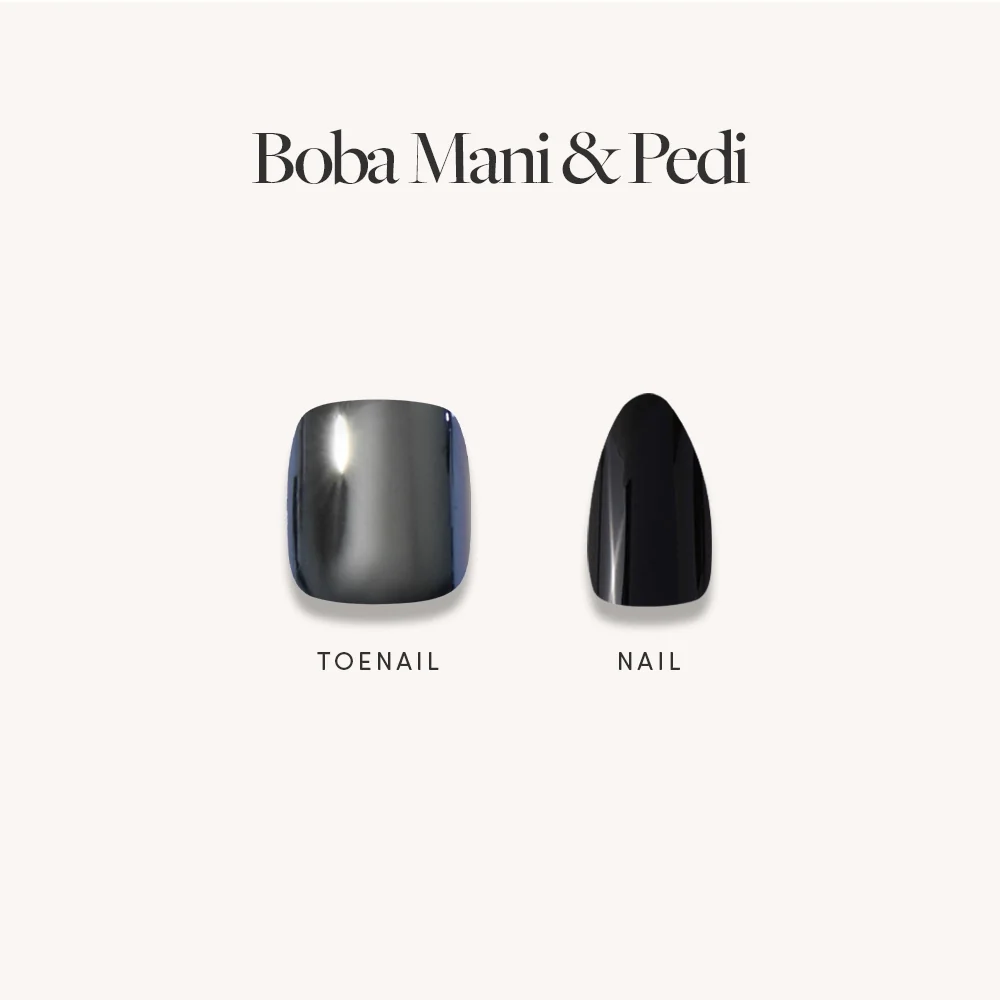 Glossy & Glazed Mani & Pedi