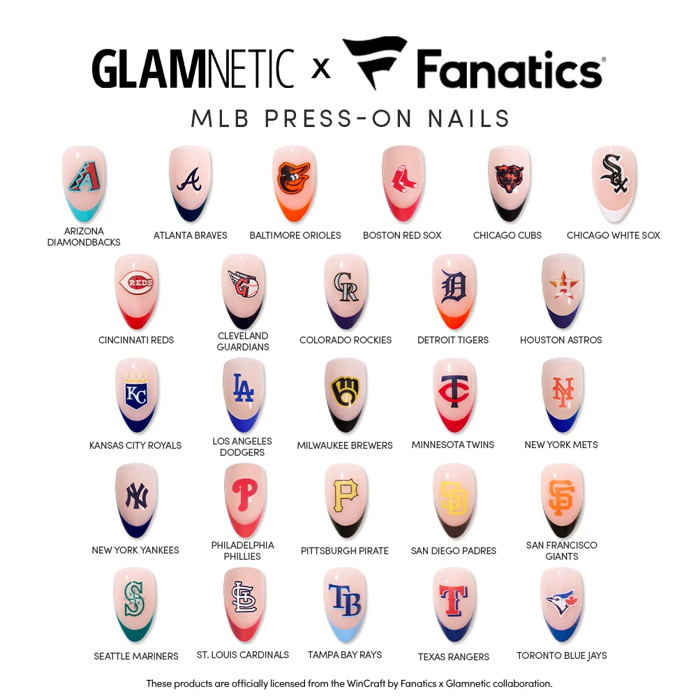 MLB Press-On Nails