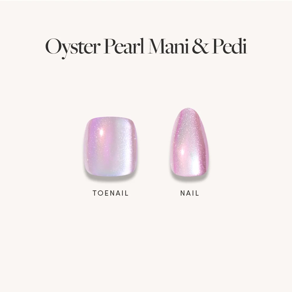 Pearlescent Purple Mani & Pedi Bundles
