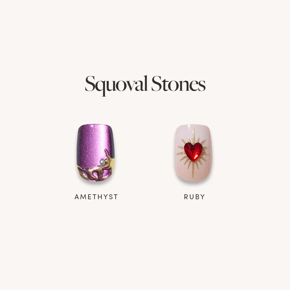 Squoval Stones