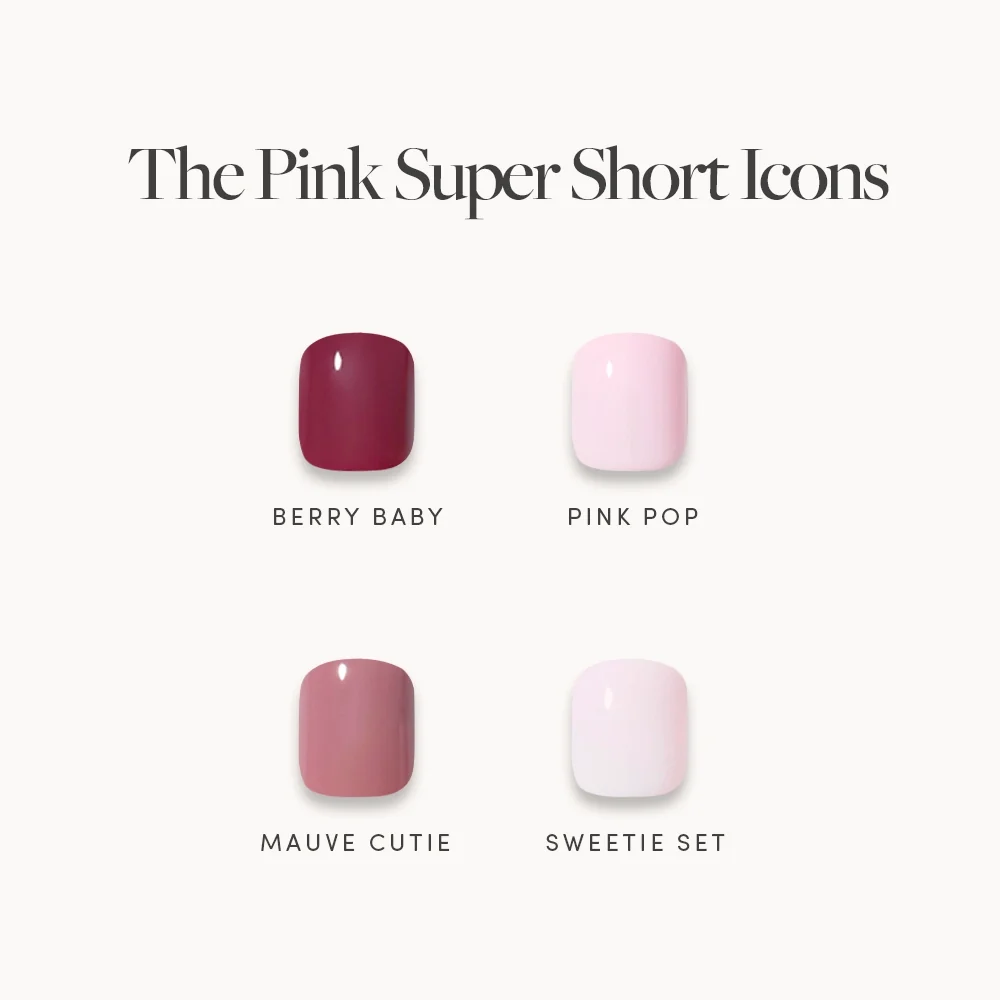 The Pink Super Short Icons